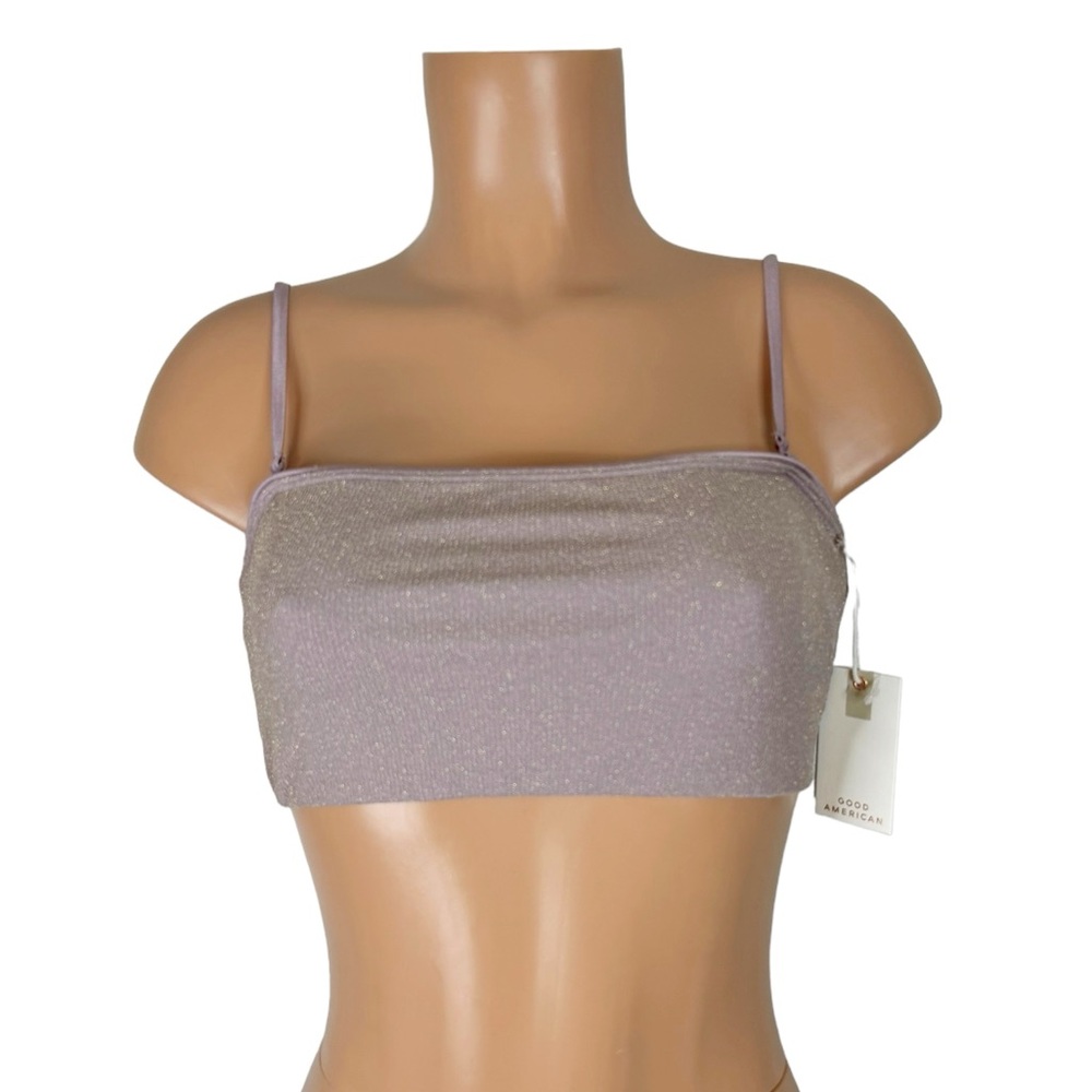 Good American Sparkle Better Band Top